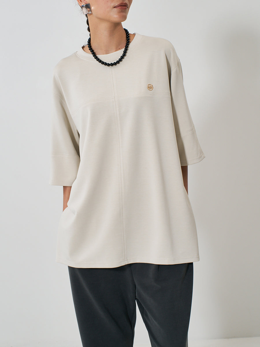 【YENN】ステッチワークTEE/Y261-82020