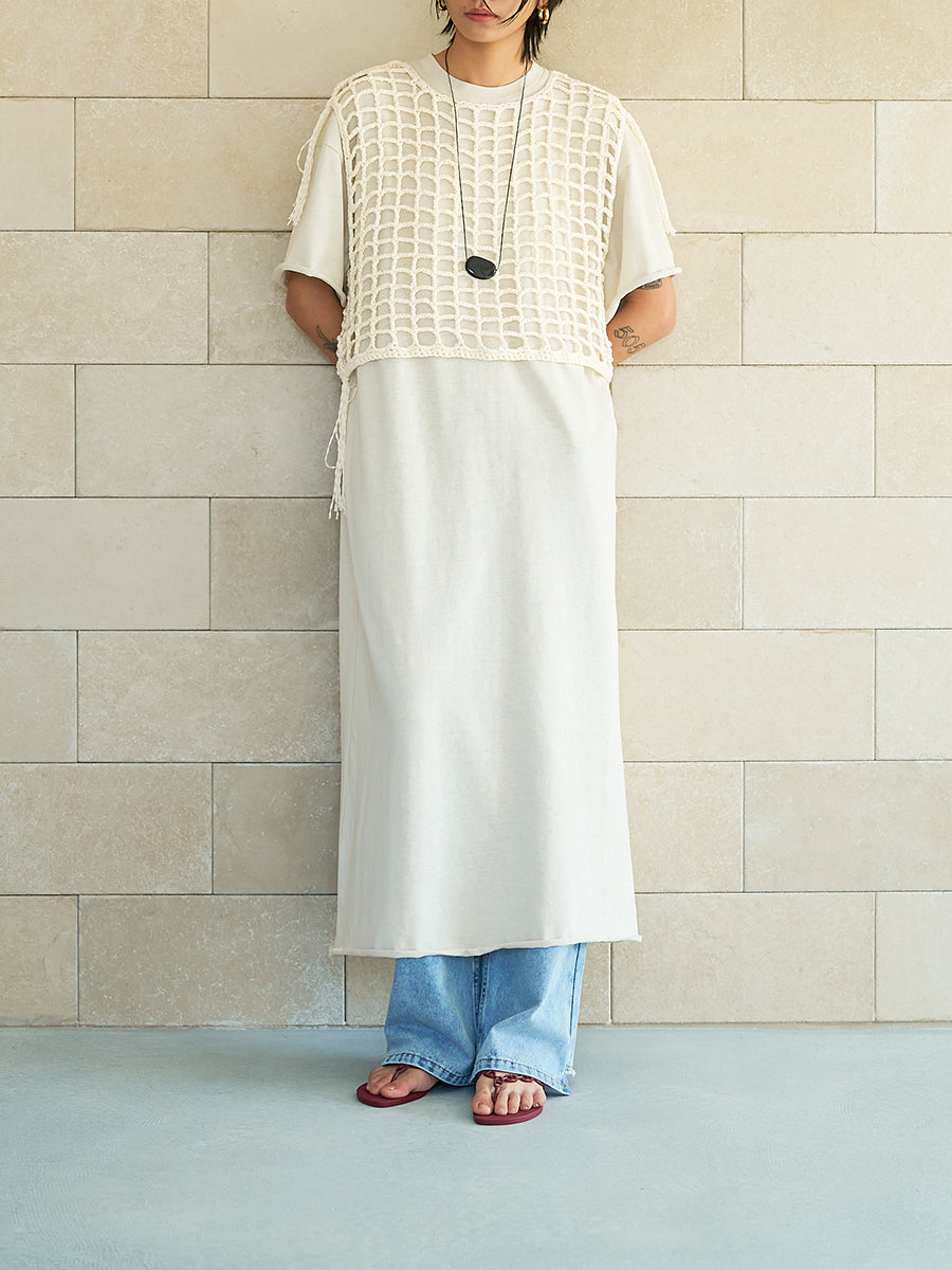 【YENN】リネンタッチドレス/Y262-51054