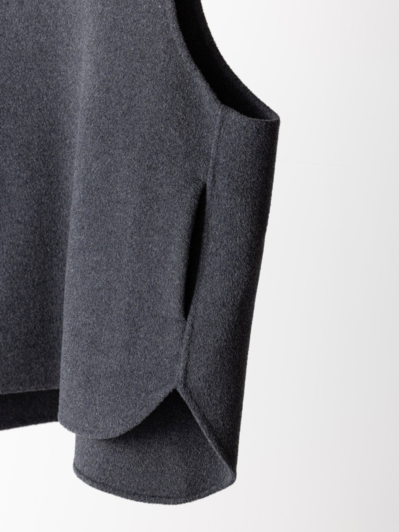 【YENN】ダブルフェイスオーバーベスト/Y263-41104