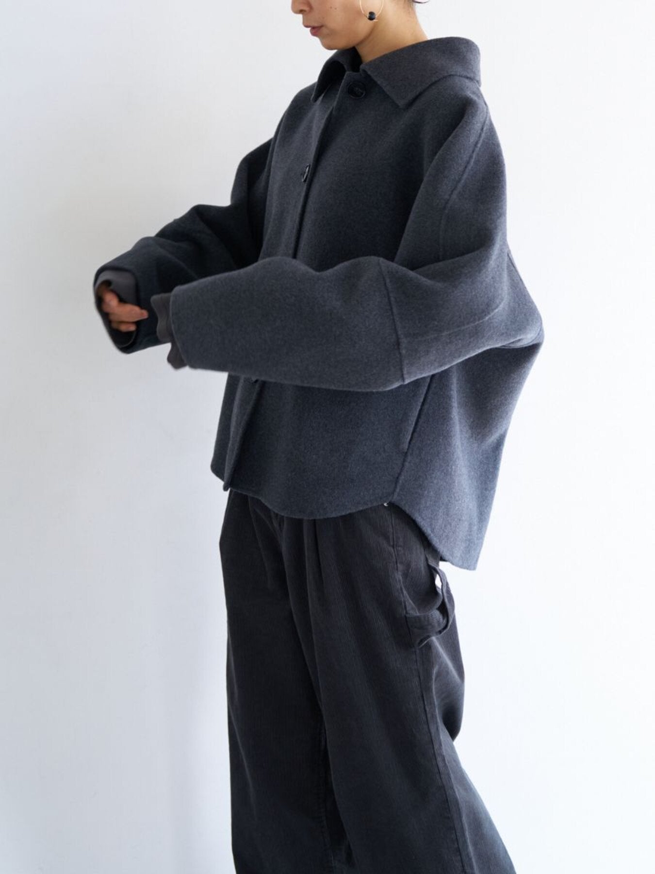 【YENN】ダブルフェイスカラードジャケット/Y263-71103