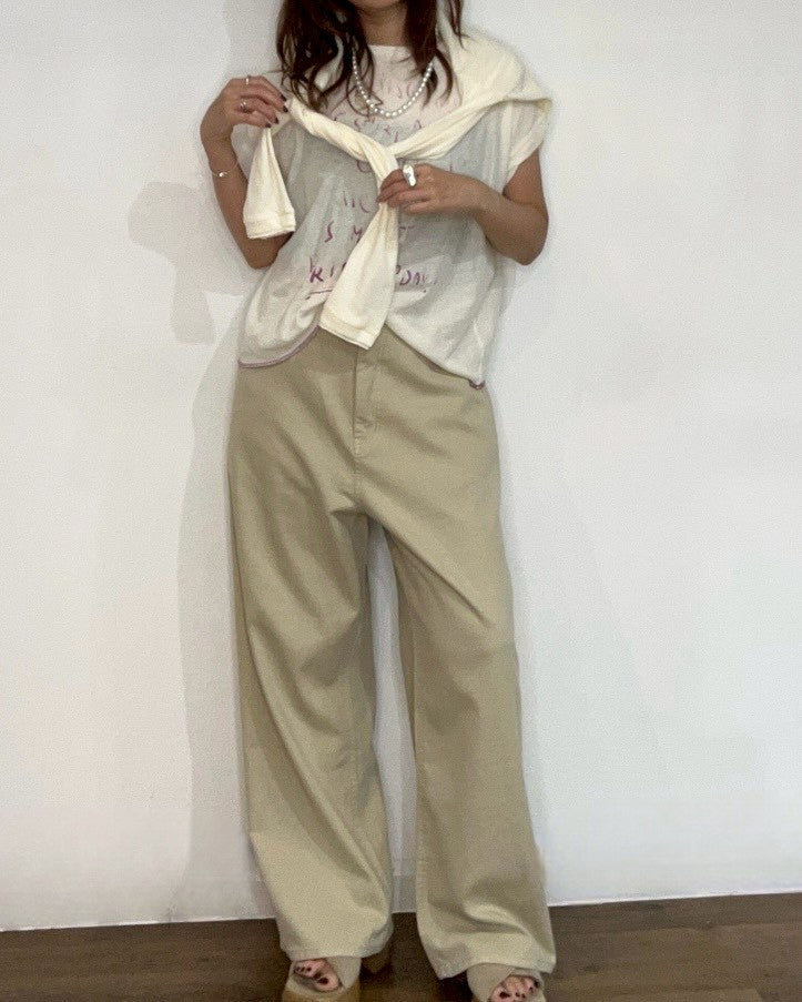 【PRIORITY】コットンシアーカーディガン/P61041HW