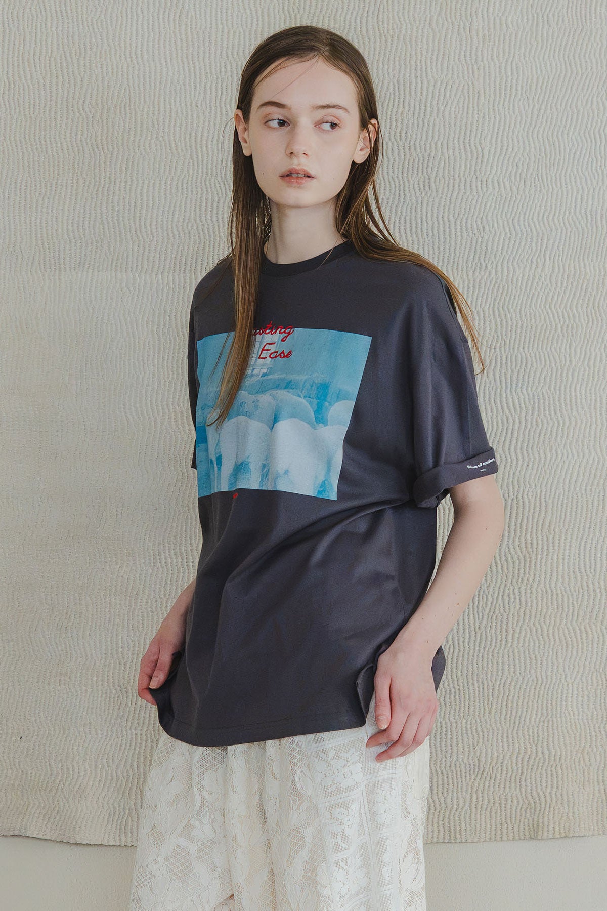 【WHYTO.】2wayプリントT"sheep"/WHT27HCS4025