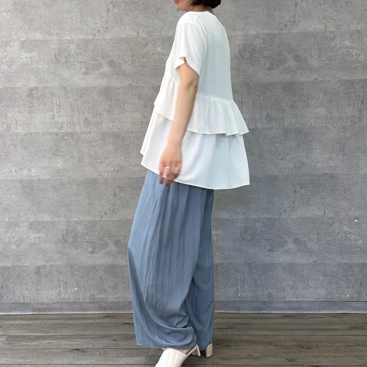 【Anna Kerry】モダールペプラムトップス/56262902