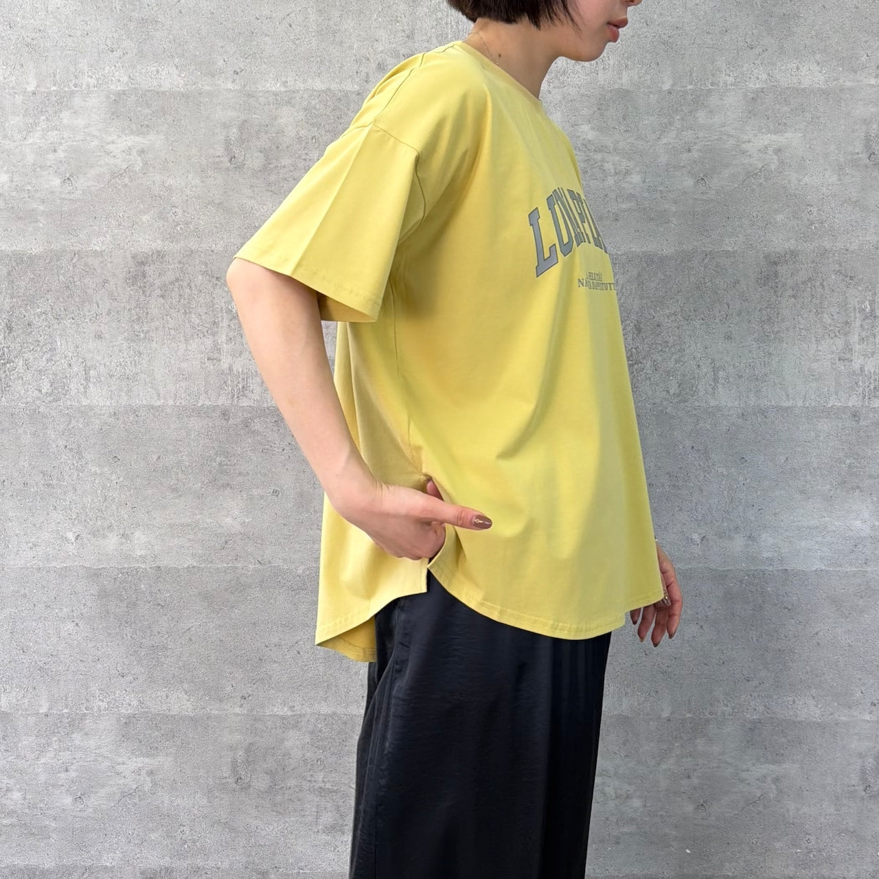 【Anna Kerry】ハーフスリーブロゴTシャツ/85261915