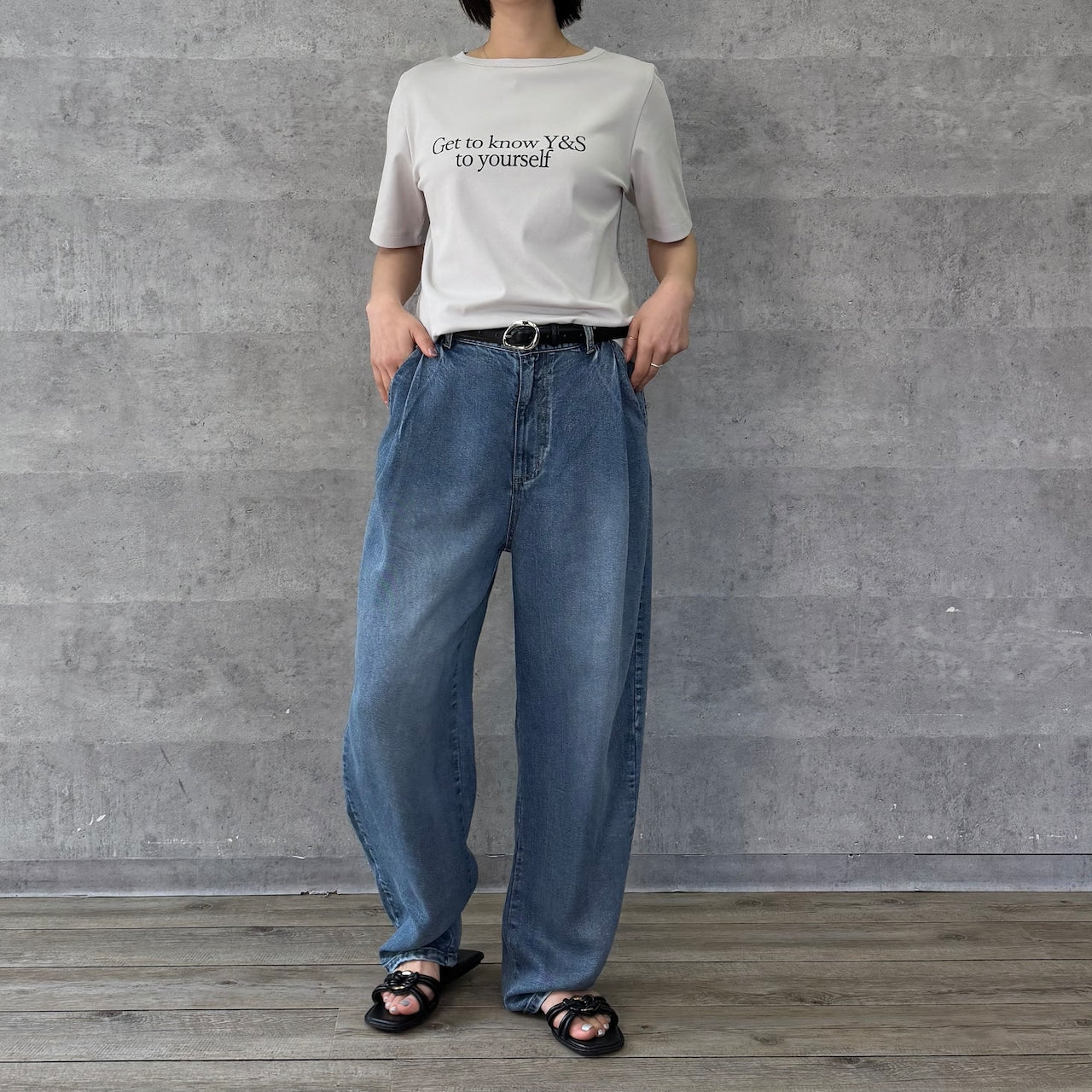 【Anna Kerry】ロゴフライスTシャツ/85261928