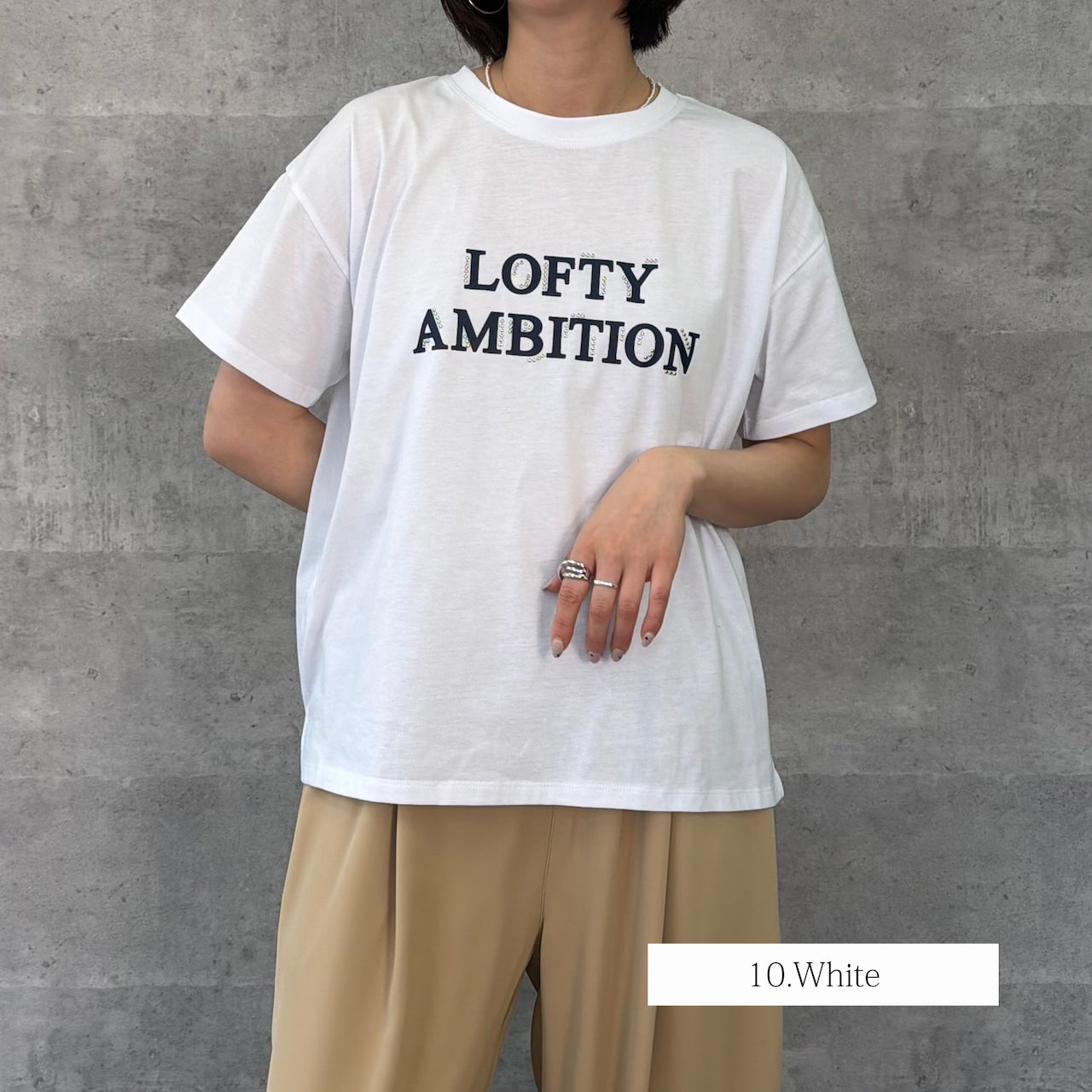 【Anna Kerry】ホットフィックスロゴTシャツ/85261926