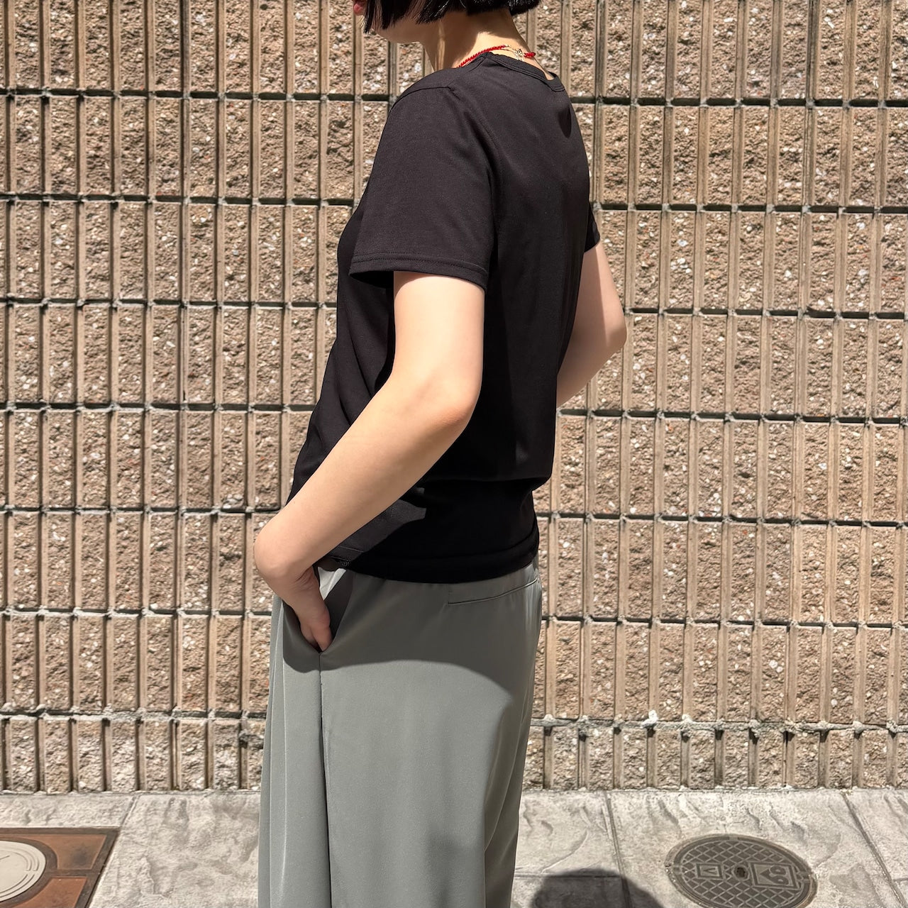 【Anna Kerry】ミニロゴコンパクトTシャツ/85262916