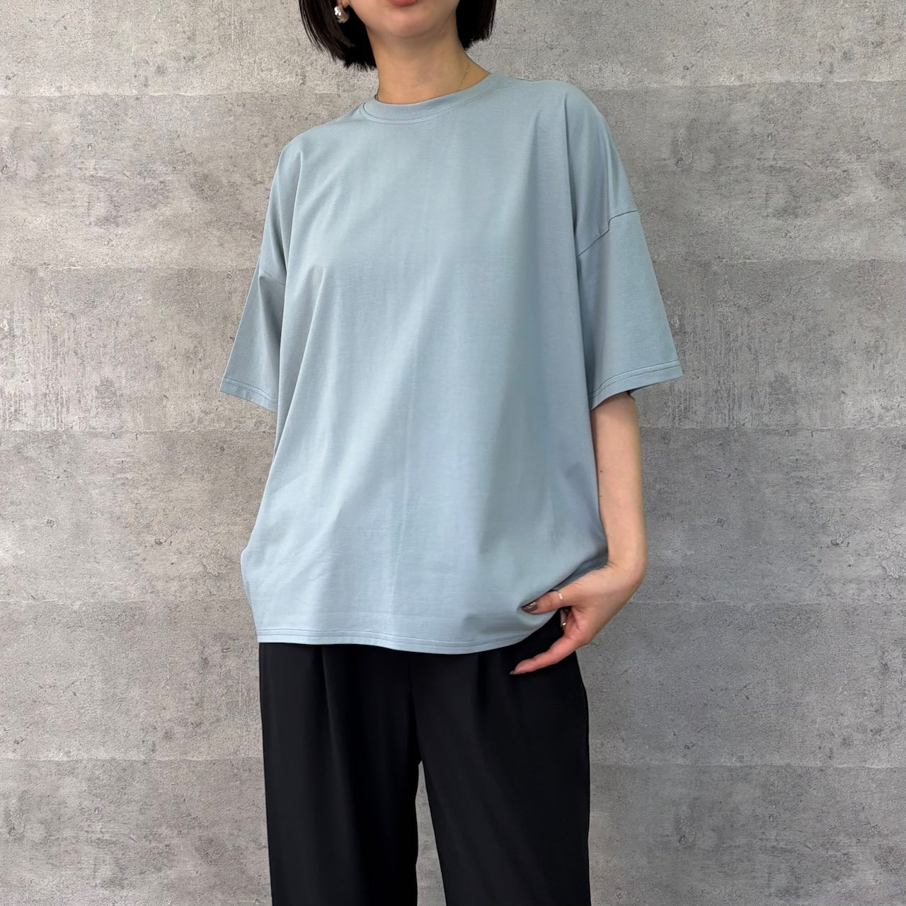 【Anna Kerry】バックネックロゴTシャツ/85261916