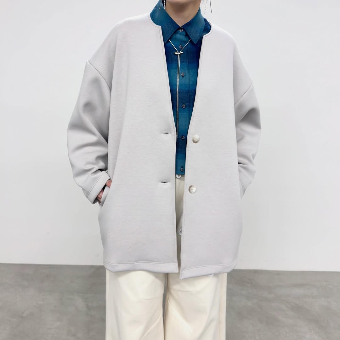 【NUS】Noモノフィラエアクッションキーネックコート/550-34538