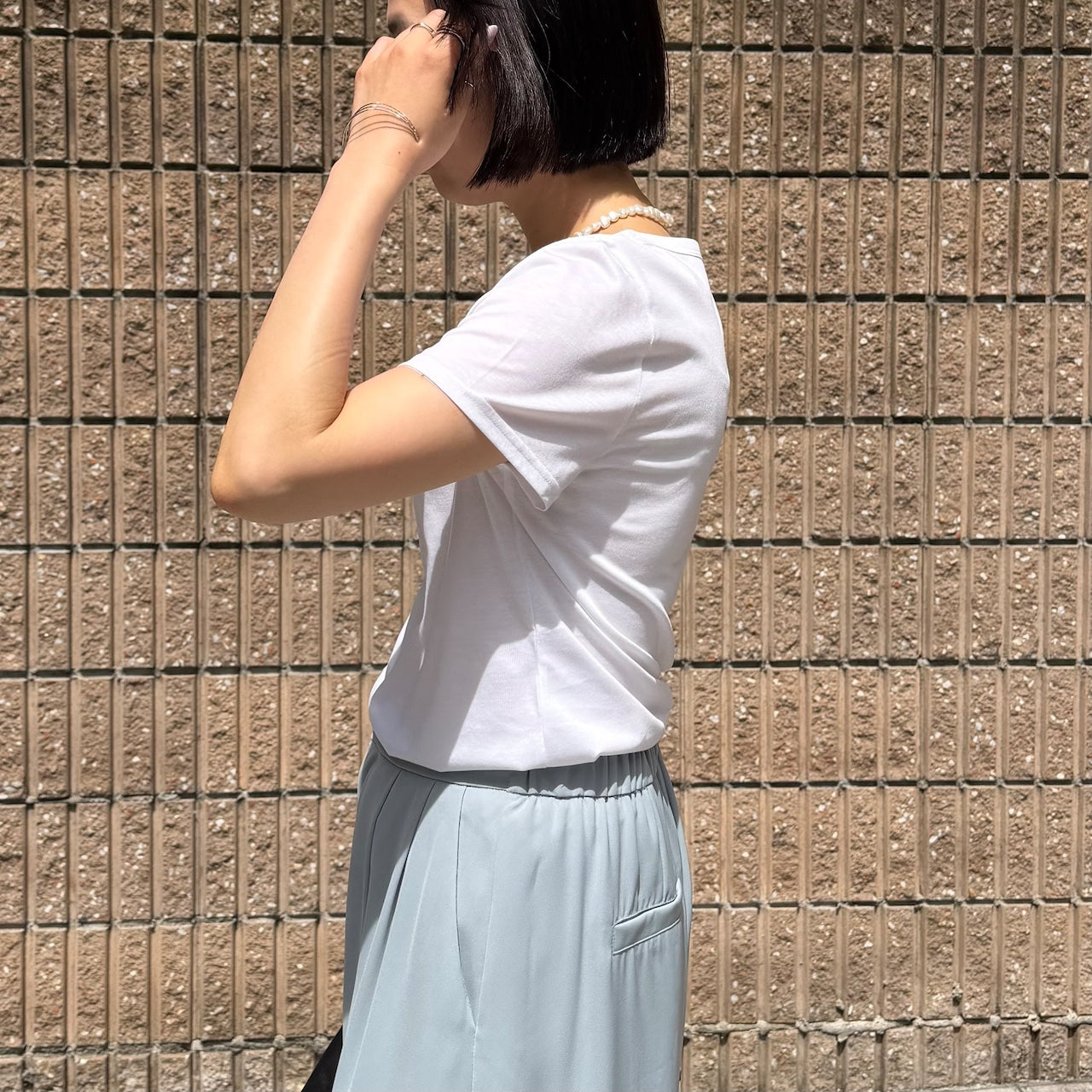 【Anna Kerry】ミニロゴコンパクトTシャツ/85262916