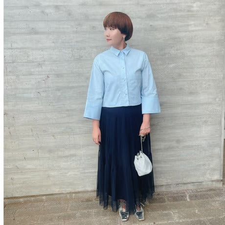 ビッグポケットショートシャツジャケット Dignite collier/80241140