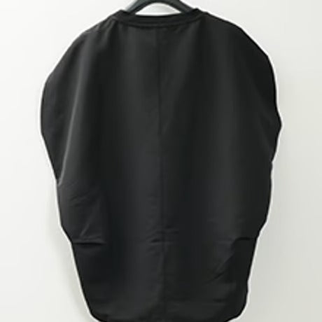 【AGNOST】63414048 _ 布帛ドッキングコクーンロゴT