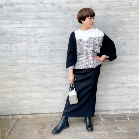 ビスチェライクドッキングブラウス LHELBIE/51824R