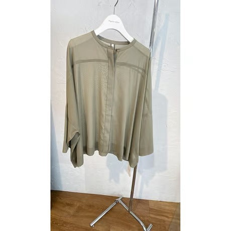 ワイドシアーシャツ Dignite collier/80242359