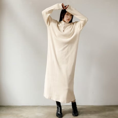 【AGAWD】フロントボタンワンピース /2401-441425