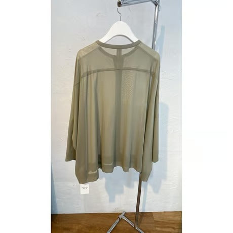 ワイドシアーシャツ Dignite collier/80242359