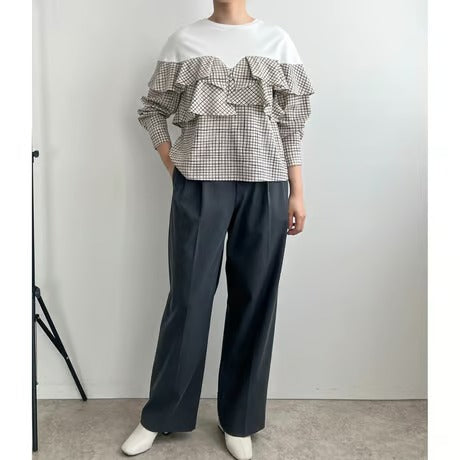 ビスチェライクドッキングブラウス LHELBIE/51824R