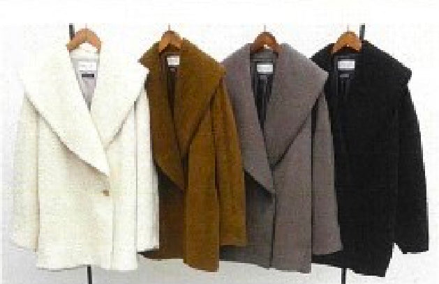 【CYNICAL】ケープカラーボアコクーンコート/552-94003