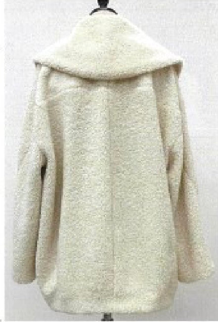 【CYNICAL】ケープカラーボアコクーンコート/552-94003