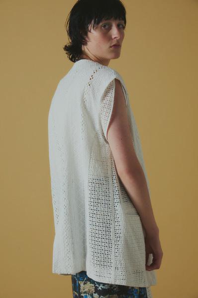 【ANGELINA】レース切替ロングジレ/26163-5064P