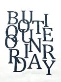 【Ordinary】Ordinaryミーツスリーアーティストコラボレーションズ ランダムタイポTシャツキッズ/BO26-542T