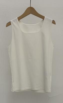 【WYTE】エッセンシャルクリアリブSネックタンクトップ/11-40511