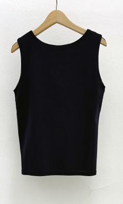 【WYTE】エッセンシャルクリアリブSネックタンクトップ/11-40511