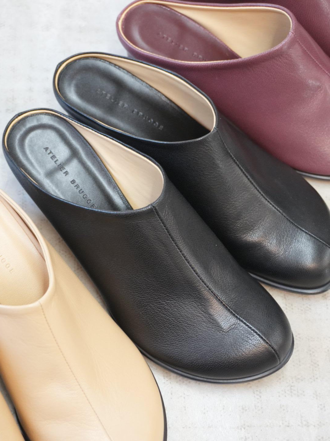 【ATELIER BRUGGE】オブリークミュール/26KS-47