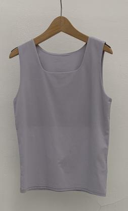 【WYTE】エッセンシャルクリアリブSネックタンクトップ/11-40511