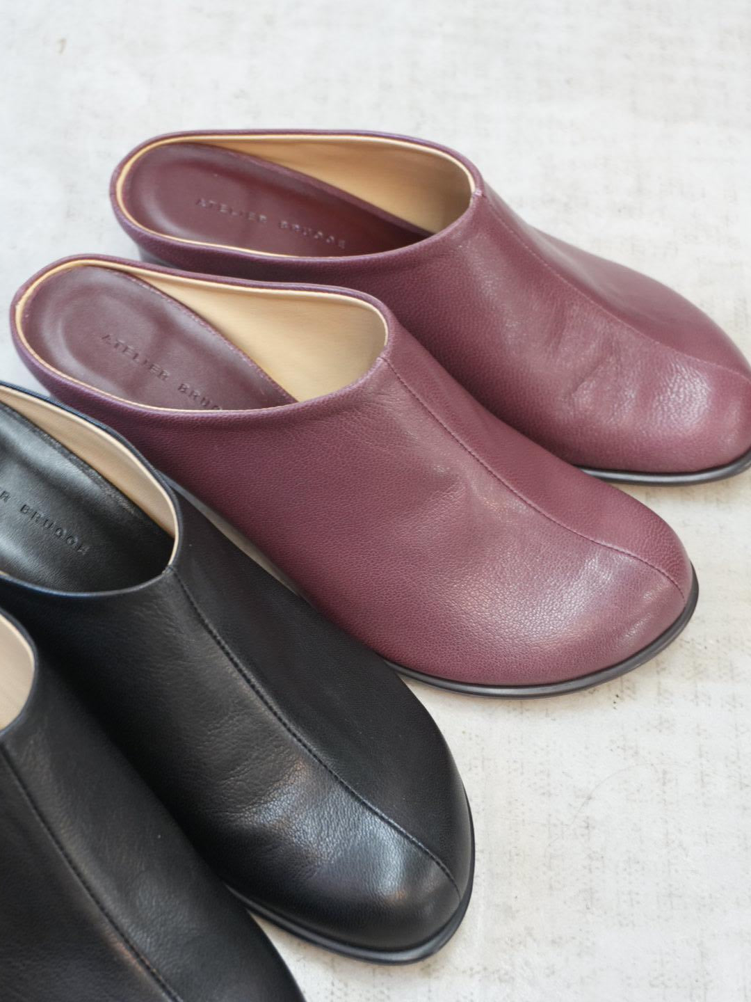 【ATELIER BRUGGE】オブリークミュール/26KS-47