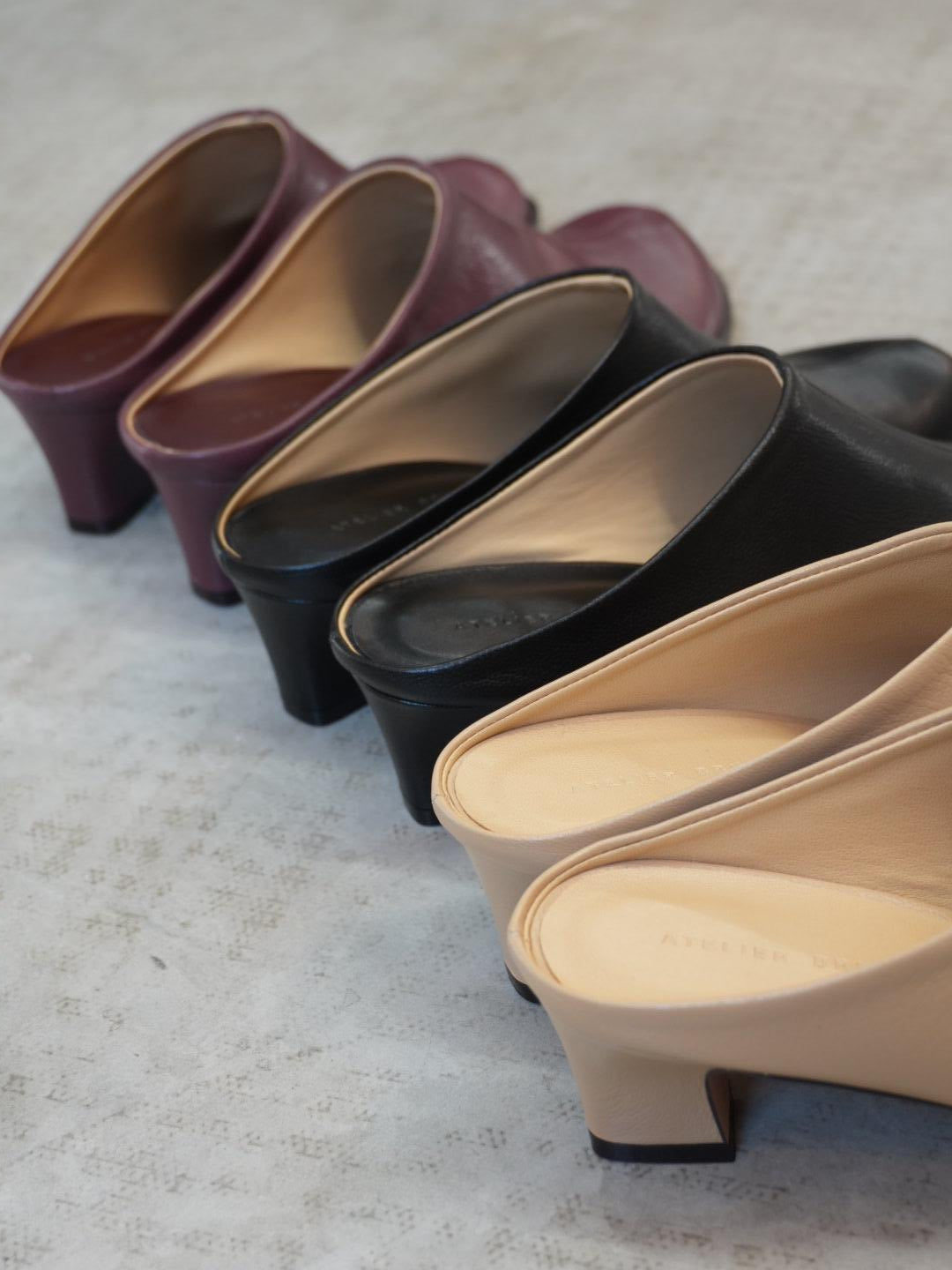 【ATELIER BRUGGE】オブリークミュール/26KS-47