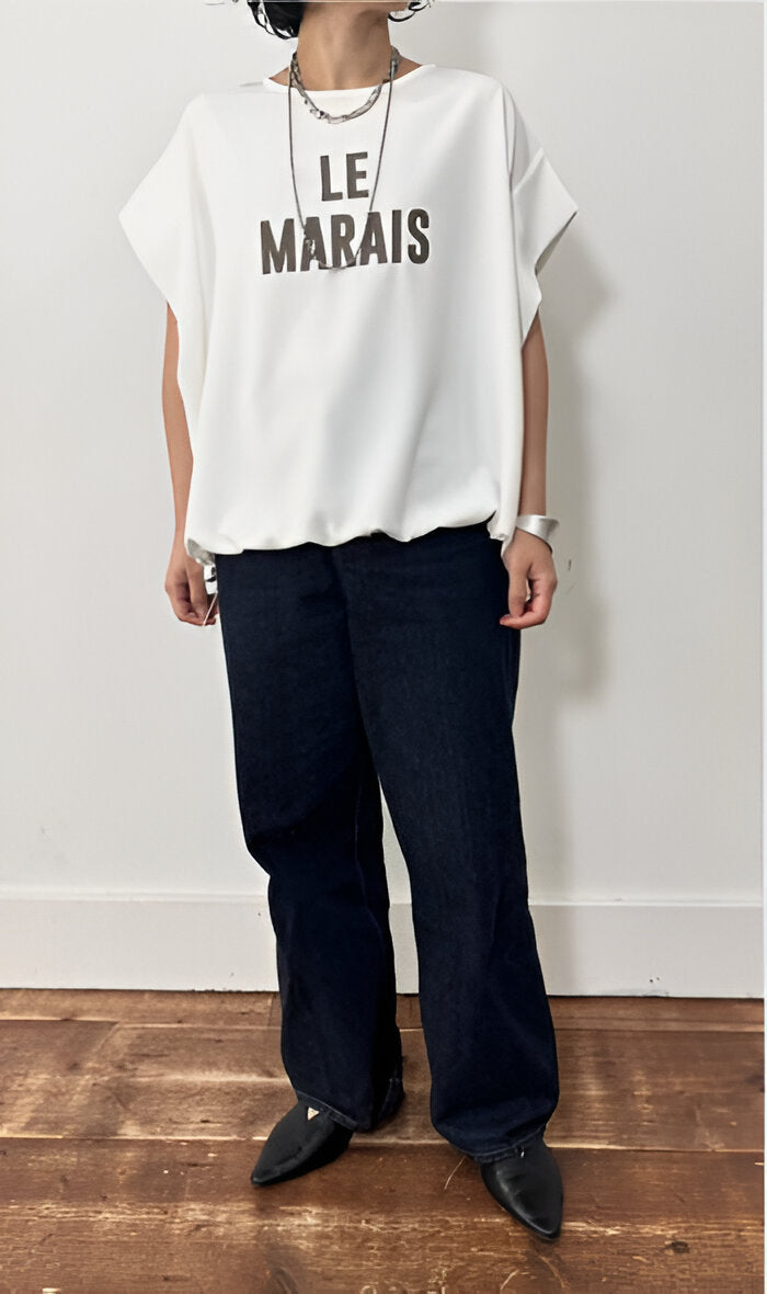 【siro de labonte】LE MARAISタックスリーブプルオーバー/R623309