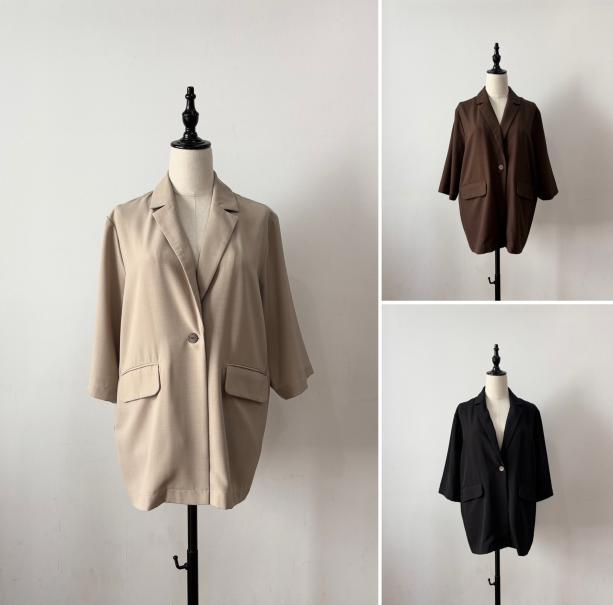 【siro de labonte】ハーフスリーブジャケット/R613310