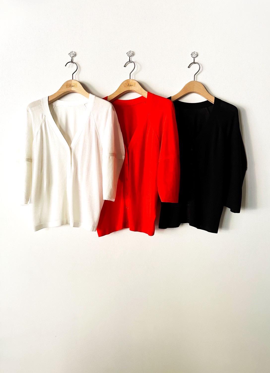 【RILATO】ドライタッチカーディガン/R26278