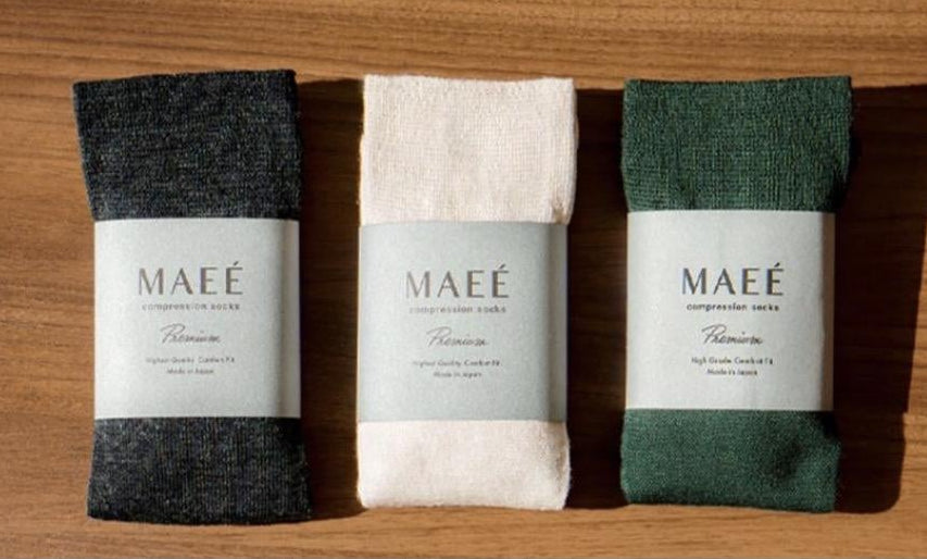 【ATELIER BRUGGE】MAEÉコンプレッションソックス プレミアムウール一般医療機器弾性ストッキング(ソックスタイプ)/MAEE1058/MAEE1062/MAEE1060
