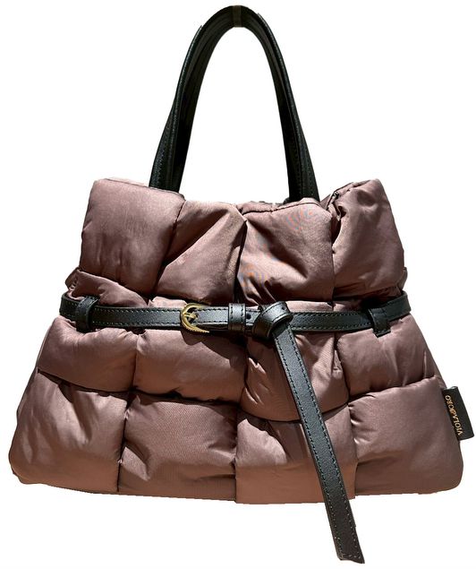 【VIOLAd'ORO】ELMO ナイロンボンディングメッシュトートバッグ Mサイズ/V-9085