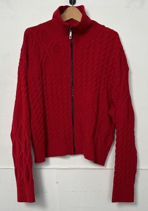 【WYTE】ケーブルニットジップブルゾン/11-30020