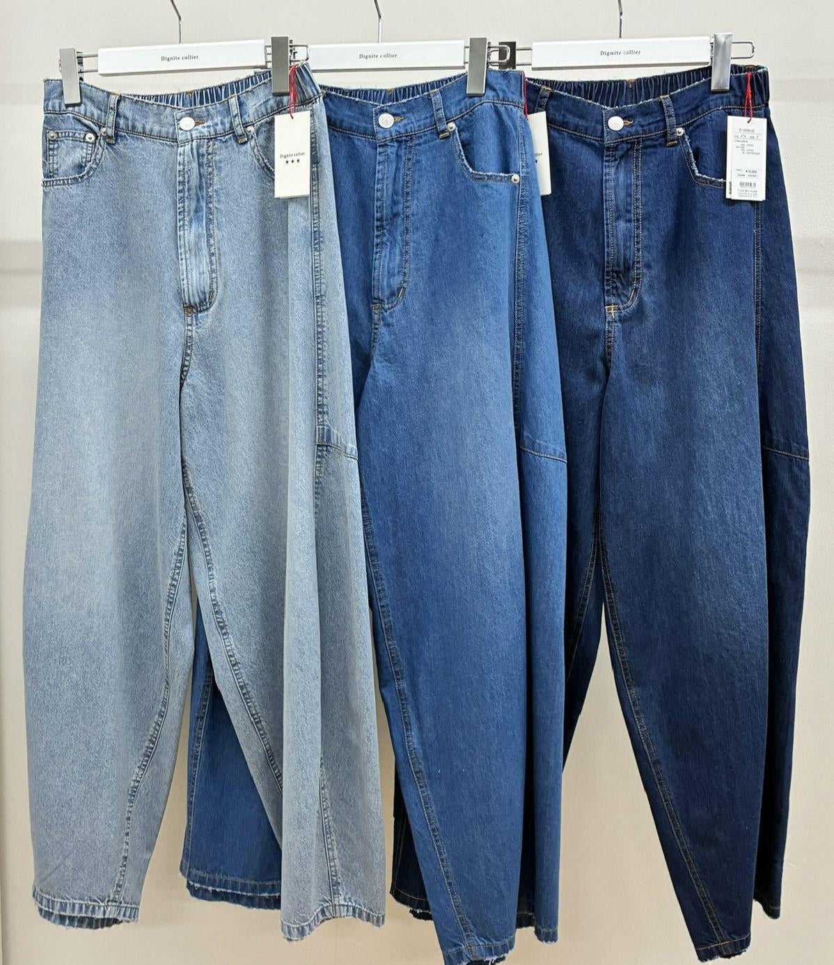 【Dignite Collier】カーブデニムパンツ/80268125