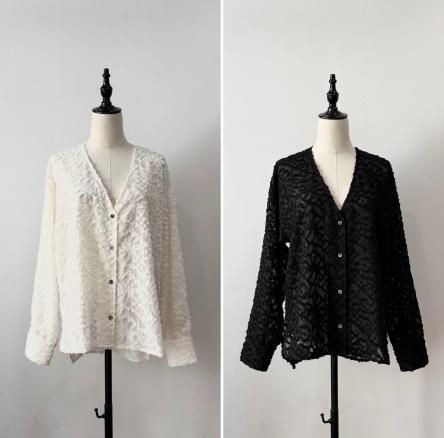 【siro de labonte】デザインシャツ/R613315