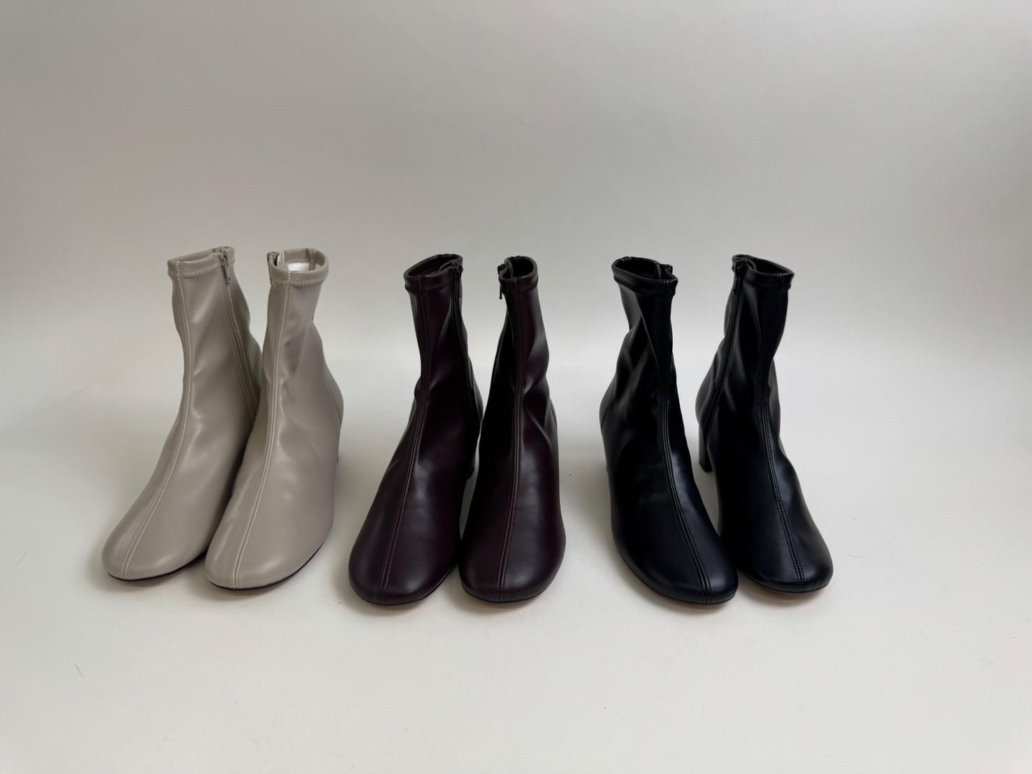 【ATELIER BRUGGE】ストレッチショートブーツ/25SN-48