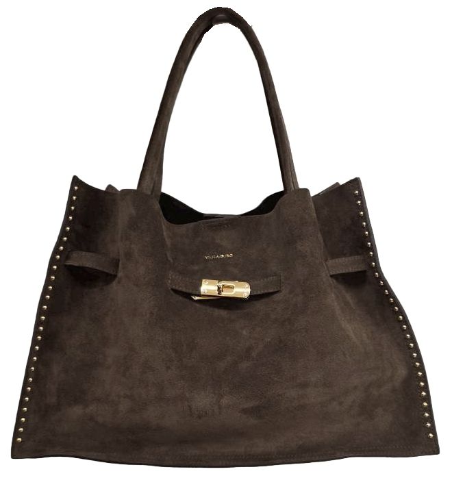 【VIOLAd'ORO】MILO WフェイススエードトートバックLサイズ/V-9073