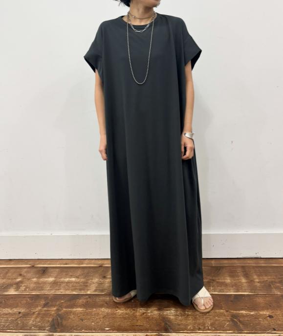 【siro de labonte】タックスリーブロングワンピース/R623217