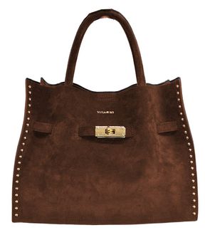 【VIOLAd'ORO】MILO Wフェイススエードトートバック Mサイズ/V-9072