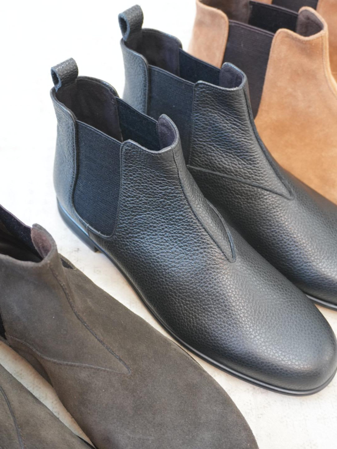 【ATELIER BRUGGE】サイドゴアアンクルブーツ/26KS-53