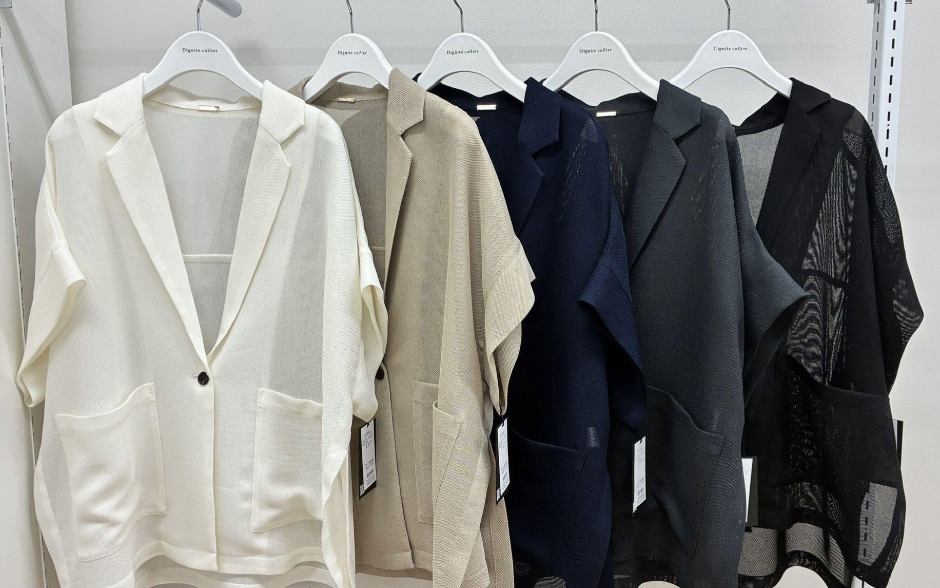 【Dignite Collier】メッシュハーフスリーブジャケット/80268211