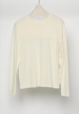 【WYTE】ウールジャージーΣラインバーティカルL/S T/12-40310