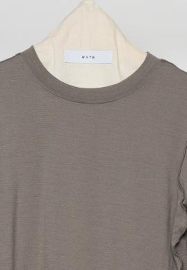 【WYTE】ウールジャージーΣラインバーティカルL/S T/12-40310