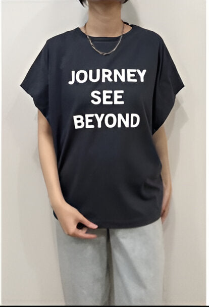 【siro de labonte】JOURNEYタックスリーブTシャツ/R613218