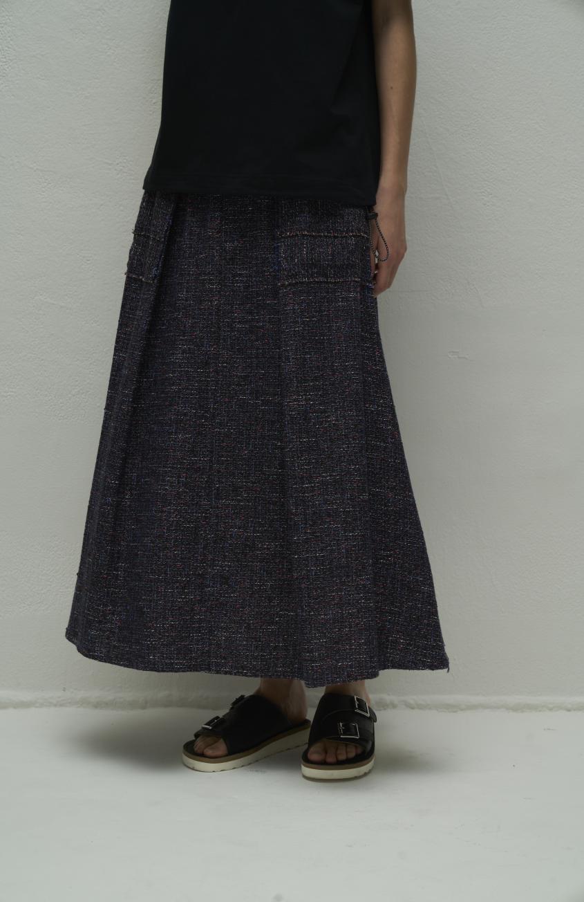 【WYTE】クラフトファンシーツイードベースボールスカート/11-11850