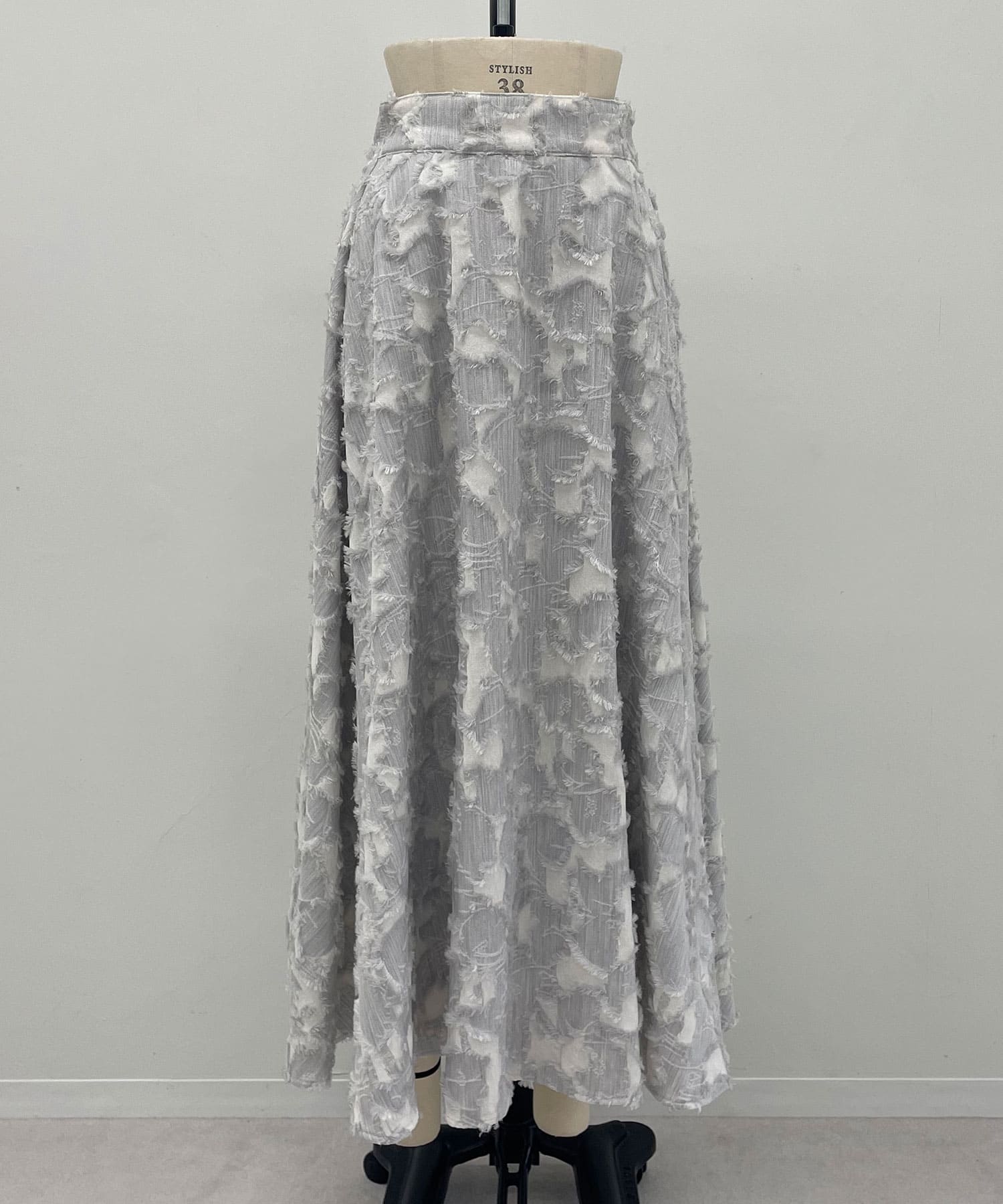 【HERENCIA】Textureフレアスカート/H725308